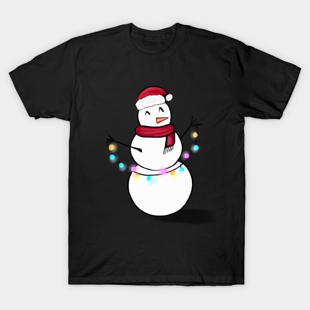 snowman T-Shirt by krikogo